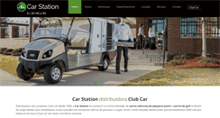 Desktop Screenshot of carstation.com.br