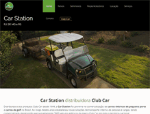 Tablet Screenshot of carstation.com.br